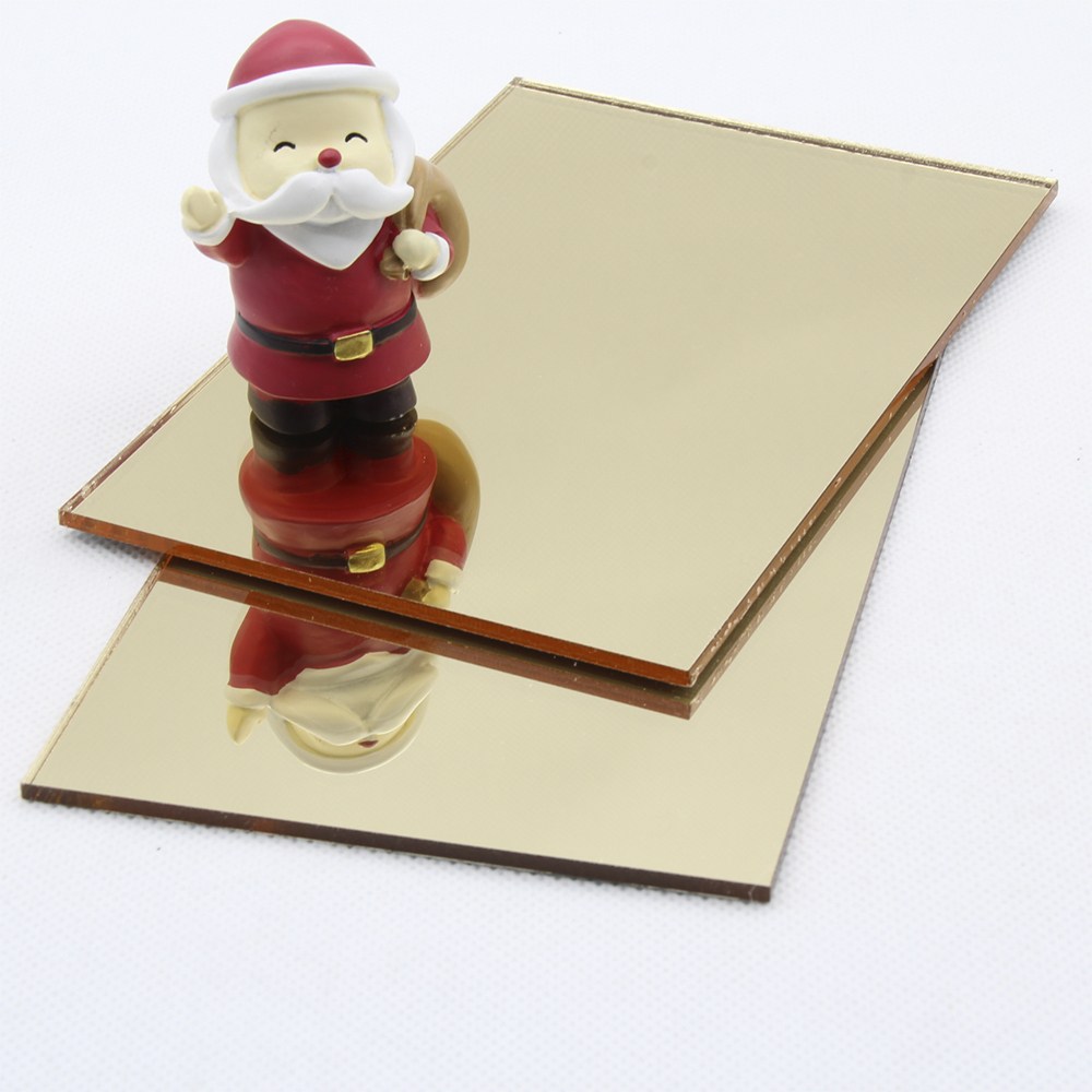 Acrilico Espejo Dorado